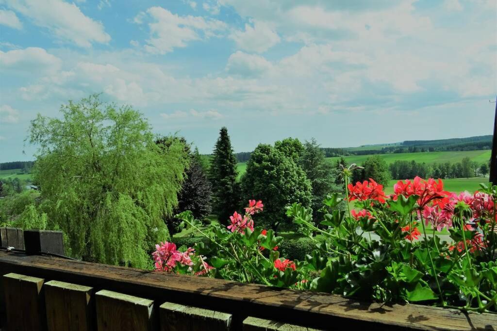 Modernes Apartment Mit Traumhaftem Blick Ins Gruene Bräunlingen Exteriér fotografie