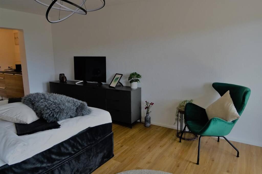 Modernes Apartment Mit Traumhaftem Blick Ins Gruene Bräunlingen Exteriér fotografie